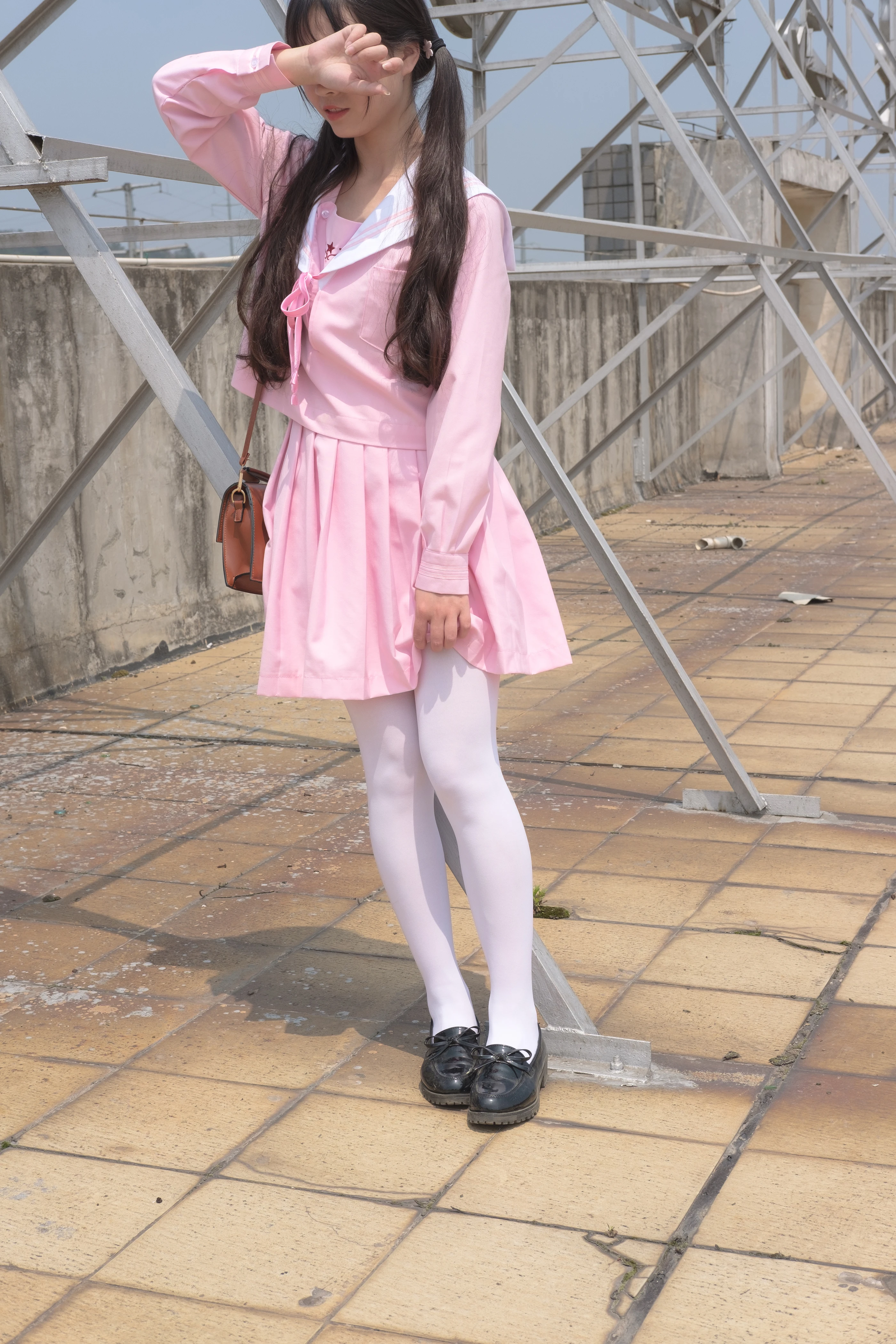 森萝财团 [X-026] JK粉色校服白丝 [113P 1V]插图7
